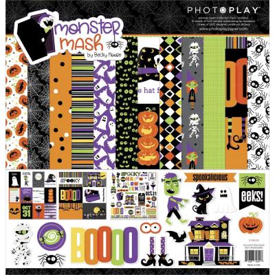 PhotoPlay Monster Mash Designpapier - Collection Pack